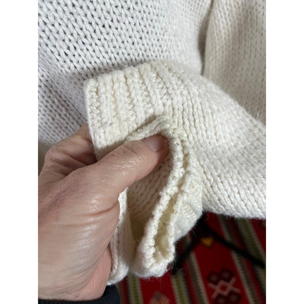 Vintage 90's Hunter's Run Chunky Knit Cardigan Sweater - Picture 9 of 11